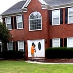 Pressure washed this house