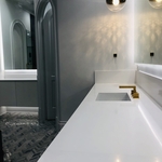 Modern master bathroom