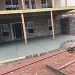 Side walks ,ramps, floor