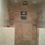 custom shower