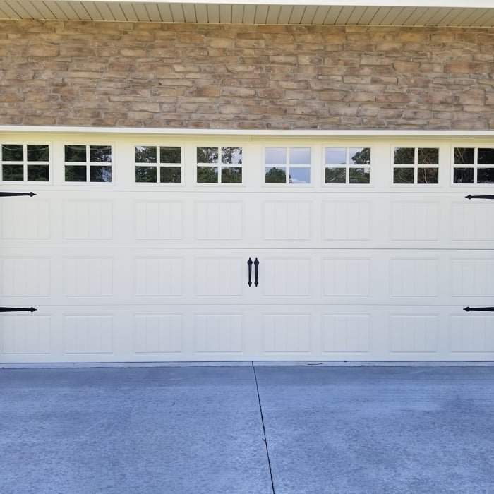 Residential doors/ carriage house style/ windows