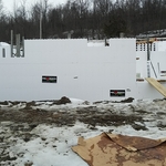 Back of foundation
