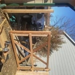 Andy cedar fence 6' high