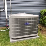New outdoor unit replacement install