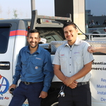 HVAC service men