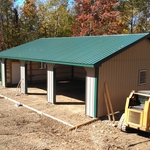 3 Bay garage
