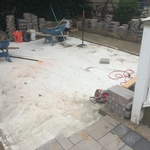 Paver job