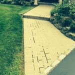 walkway and step