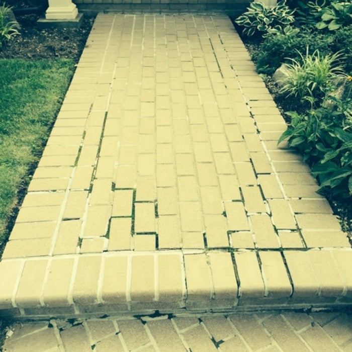 walkway and step