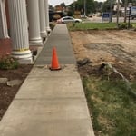 Concrete and steel