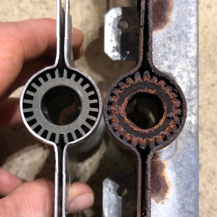 Preventative Gas Burner Replacement