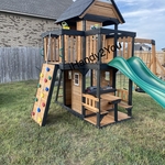 Canyon Creek Wood Swing Set