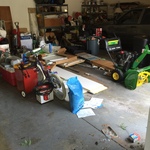 Garage before
