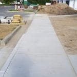 City sidewalk