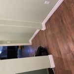 tile and baseboard install