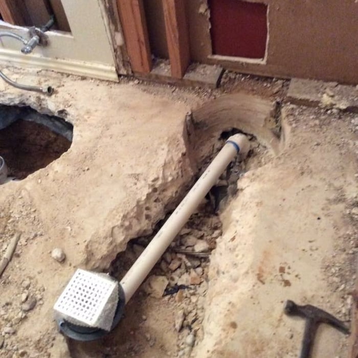 Bathroom remodel.
