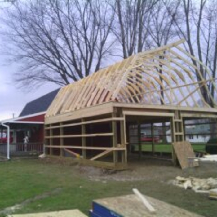 Small Pole Barn Addition