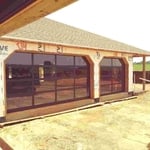 clear view garage doors