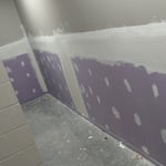 New to existing finish