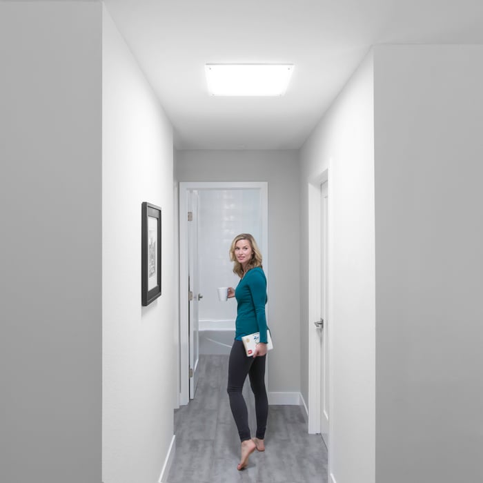 Bright hallway