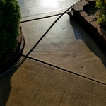 Driveway + walkway