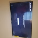 55' tv mounted