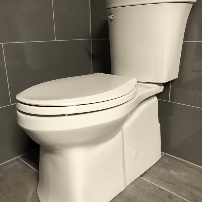 Low water consumption water closet by Kohler