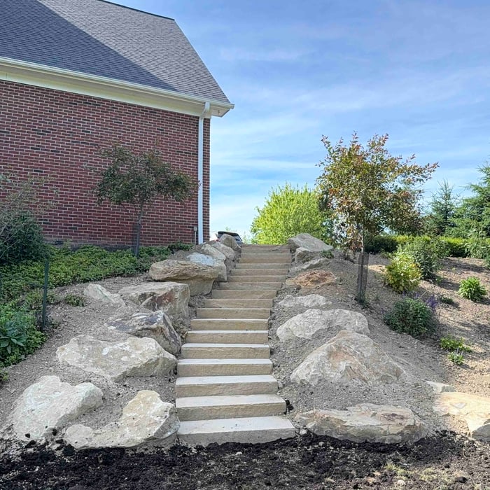 Stone steps