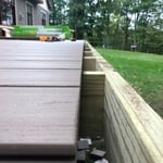 Lakeshore deck
