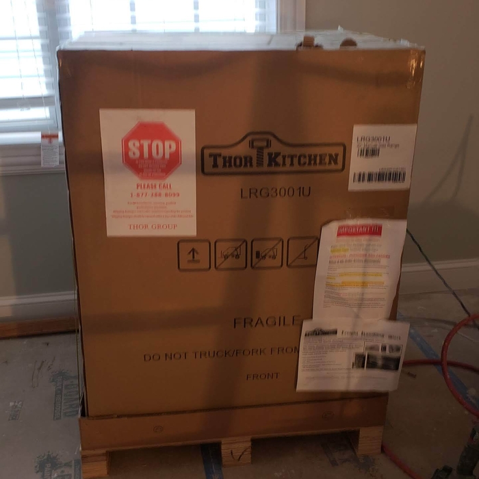 Stove has arrived