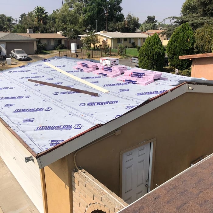 SYNTHETIC ROOFING UNDERLAYMENT