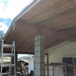 Roof extended