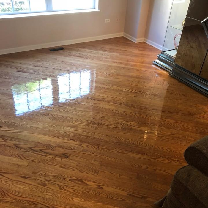 High Gloss Wood Floor