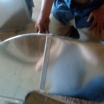 Radius duct 90
