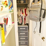Functional Closet and Shelves