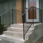 Step railing