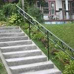 Step railing