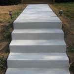 Brushed Concrete Staircase