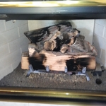 Fireplace gas log set inspections cleaning and tun