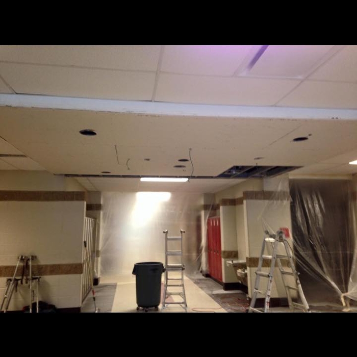 Water damage repair