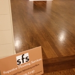 Hardwood Dark Stain with Waterbase Poly