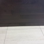 Tile and wood siding