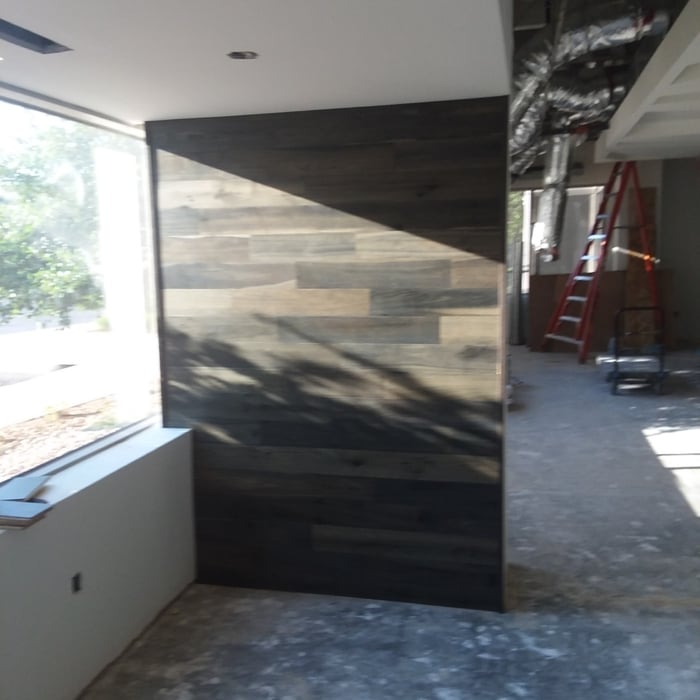 Before tile