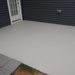 Back patio epoxy sealer.