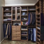 Master Closet I SpaceManager Closets