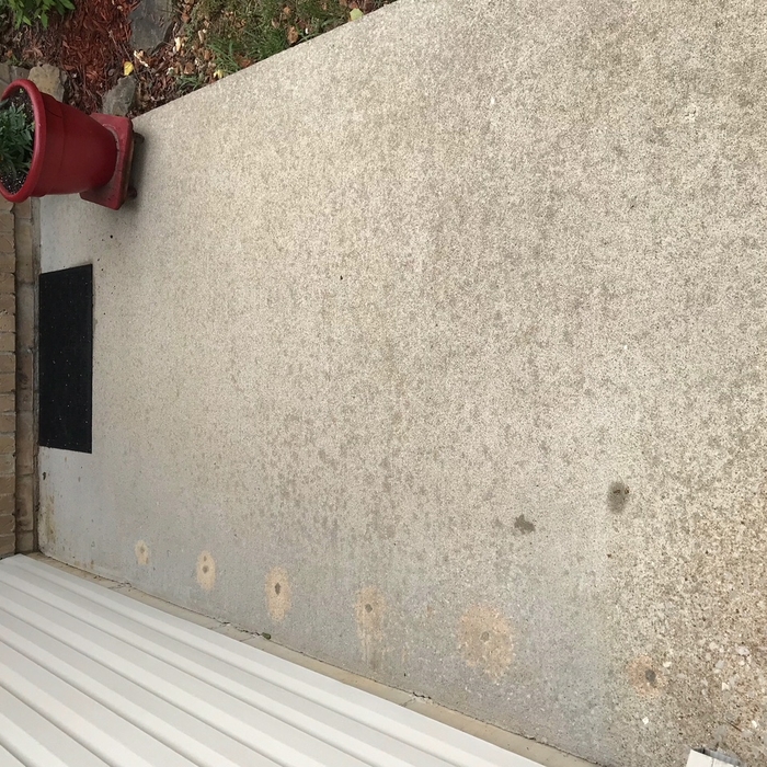 Front Sidewalk After Power Washing