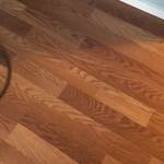 Laminated floor