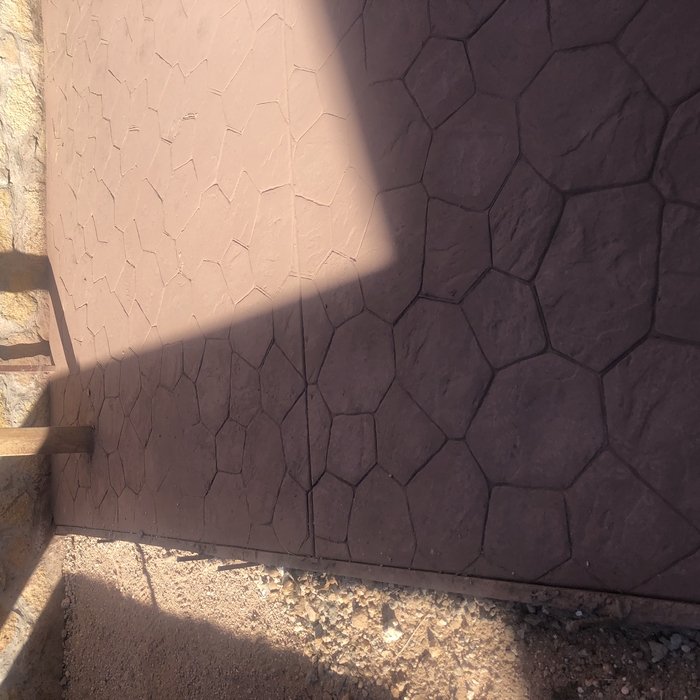 Cement done