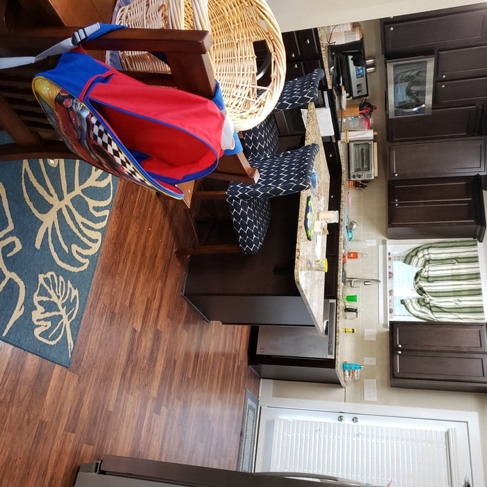 Entire kitchen clean