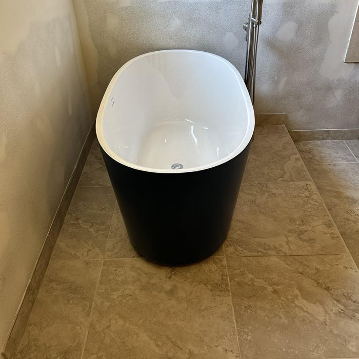 Removal of jacuzzi tub an